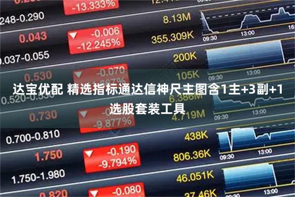 达宝优配 精选指标通达信神尺主图含1主+3副+1选股套装工具