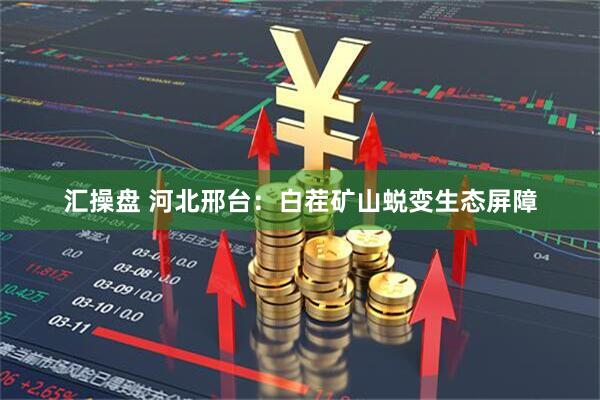 汇操盘 河北邢台：白茬矿山蜕变生态屏障